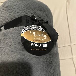 Minky Couture Gray Designer Blanket